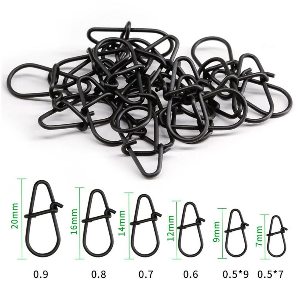 Fishing Hook Box - 100 adet/grup Mat siyah Yapış Balıkçılık