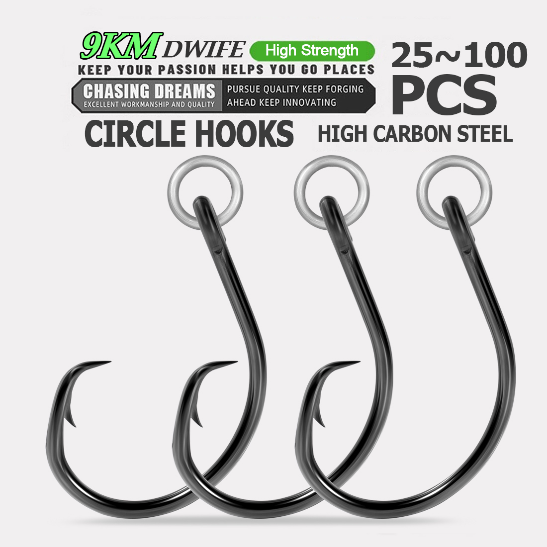 Fishing Hook Circle - 9 KM Daire Kanca Balıkçılık Halkalı