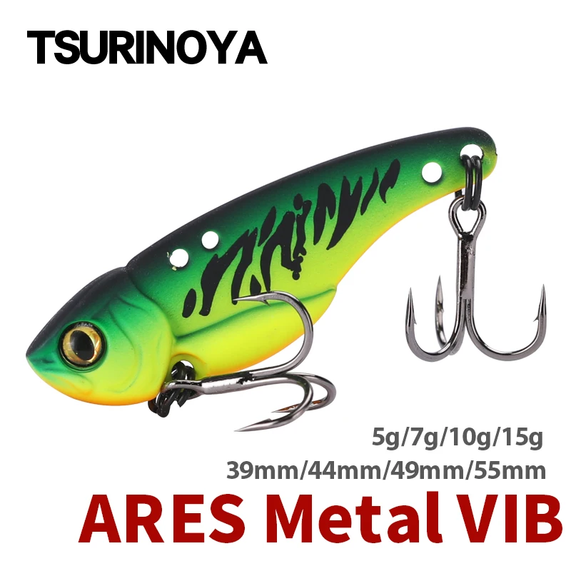 Fishing Hook Treble - TSURINOYA Balıkçılık Sert Cazibesi Metal VIB