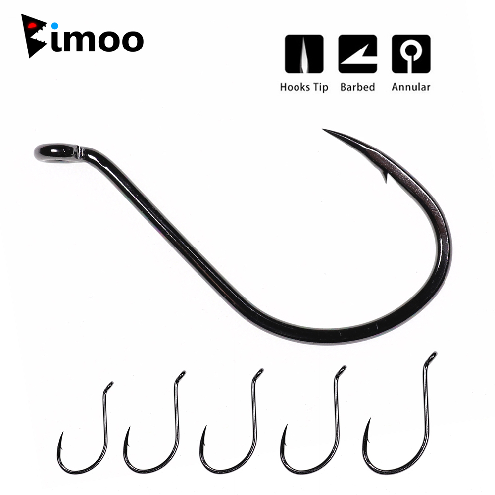 Fishing Hook Offset - Bimoo 20 adet Ofset Ahtapot Gaga