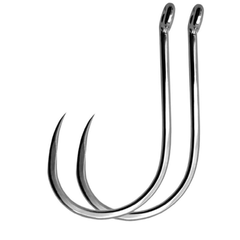 Fishing Hook Circle - 100 adet #1-#10 tatlı su balıkçılık