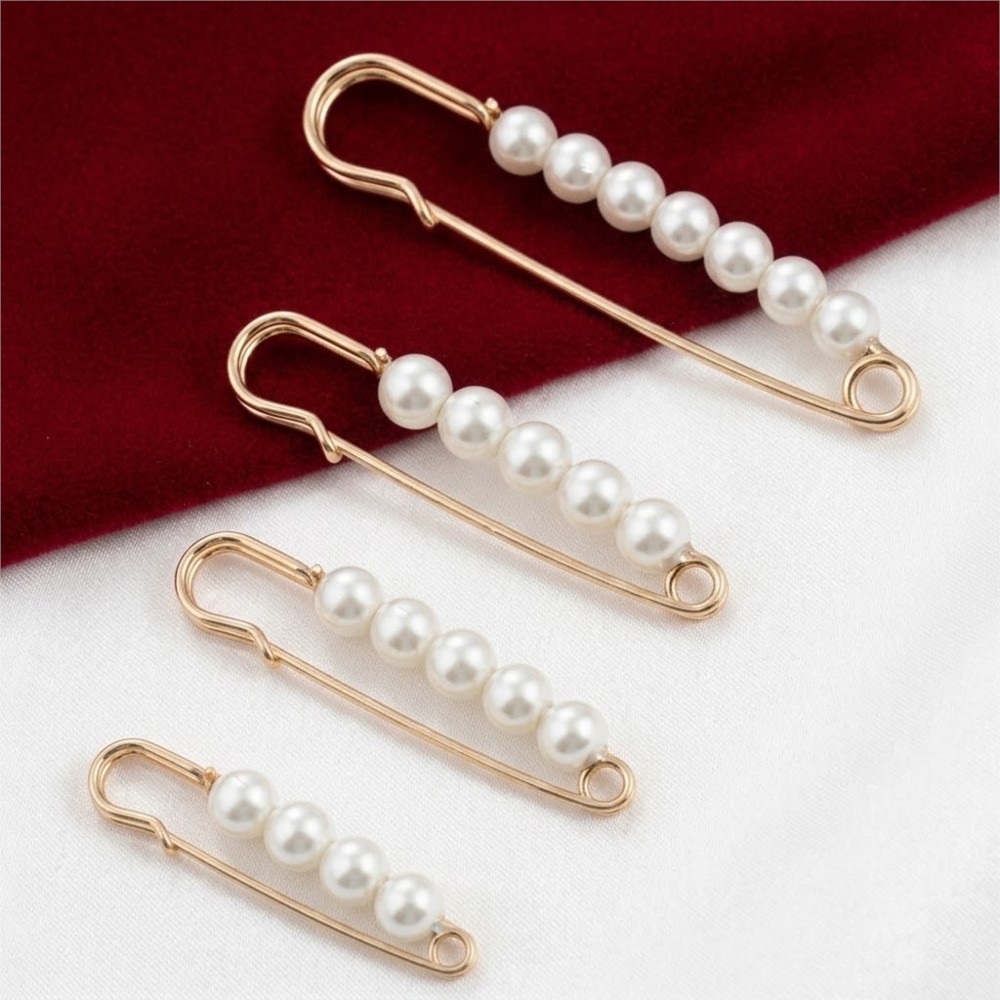 Fishing Hook Size - 10 adet büyük sahte inci dekoratif
