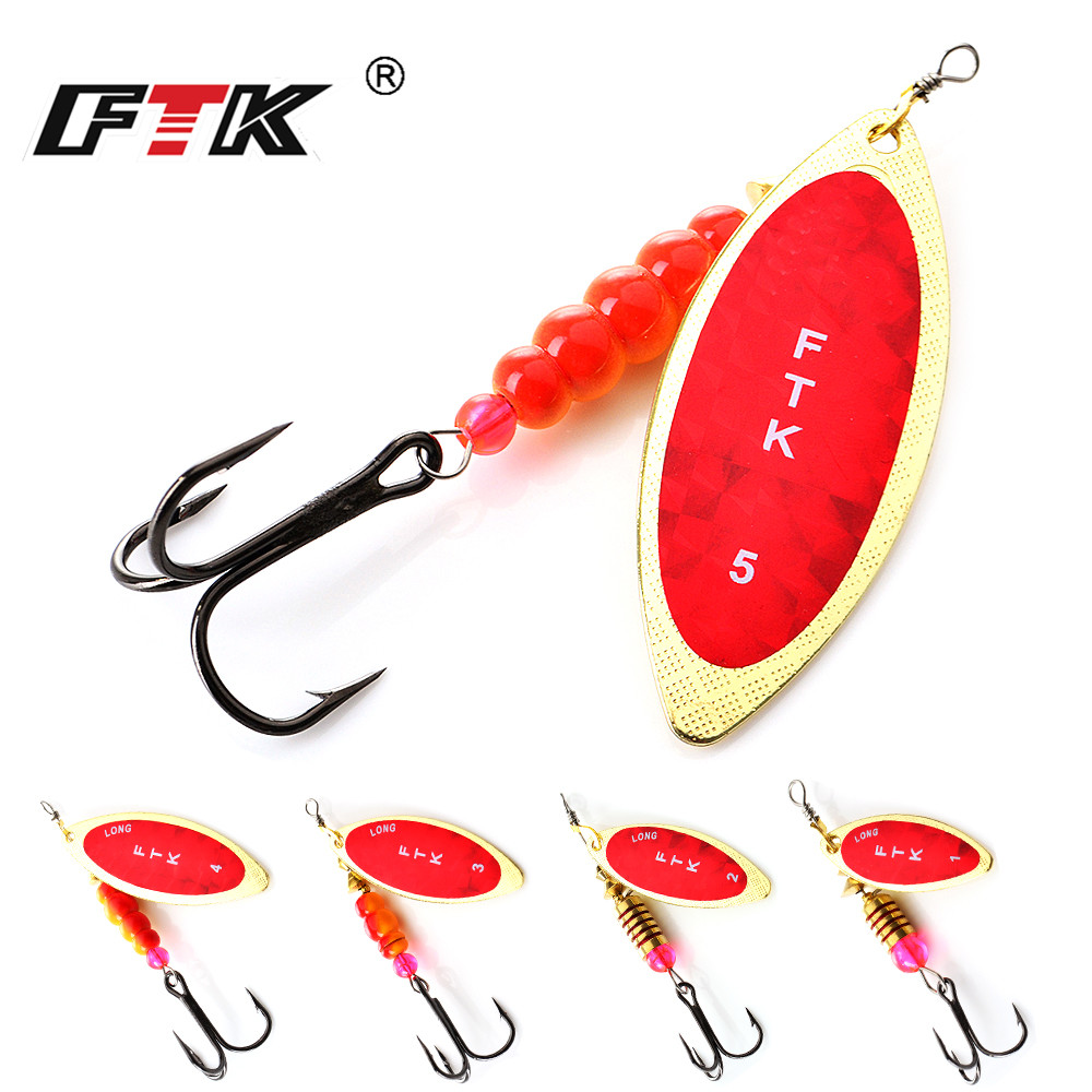 Fishing Hook Treble - FTK Spinner yem 4G/7G/12G/18G/30G kaşık Lures