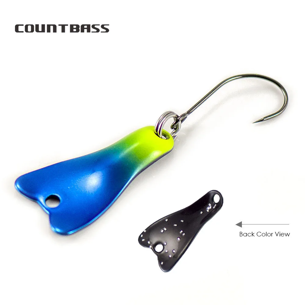 Fishing Hook Barbless - COUNTBASS 5/64oz 2g Döküm Kaşık Dikensiz