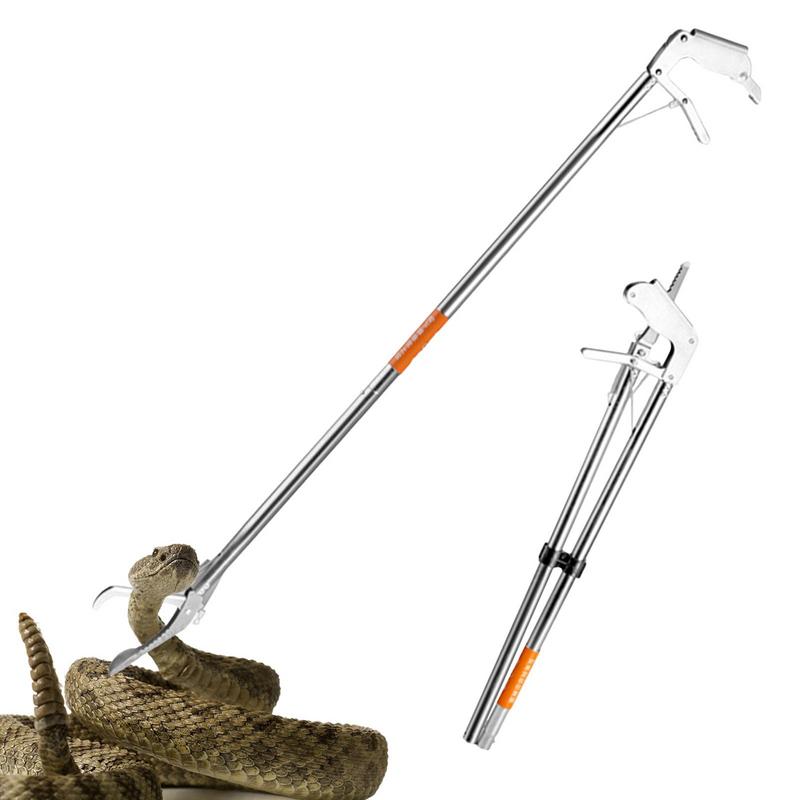 Fishing Hook Stainless Steel - 120cm katlanabilir yılan sopa dirsek/düz kafa