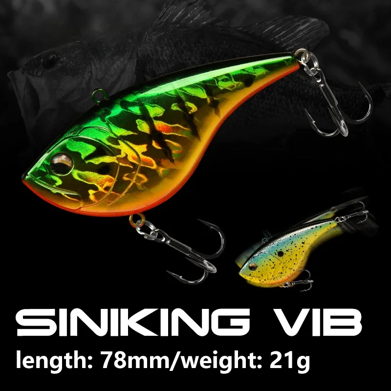 Fishing Hook Treble - 21g/78mm VIB Balıkçılık Cazibesi Yapay Sert