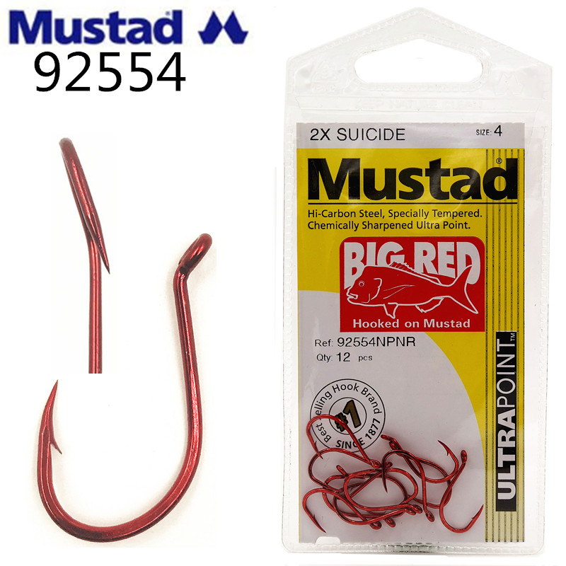 Fishing Hook Barbless - Orijinal Mustad Deniz Balıkçılık Kancaları 5