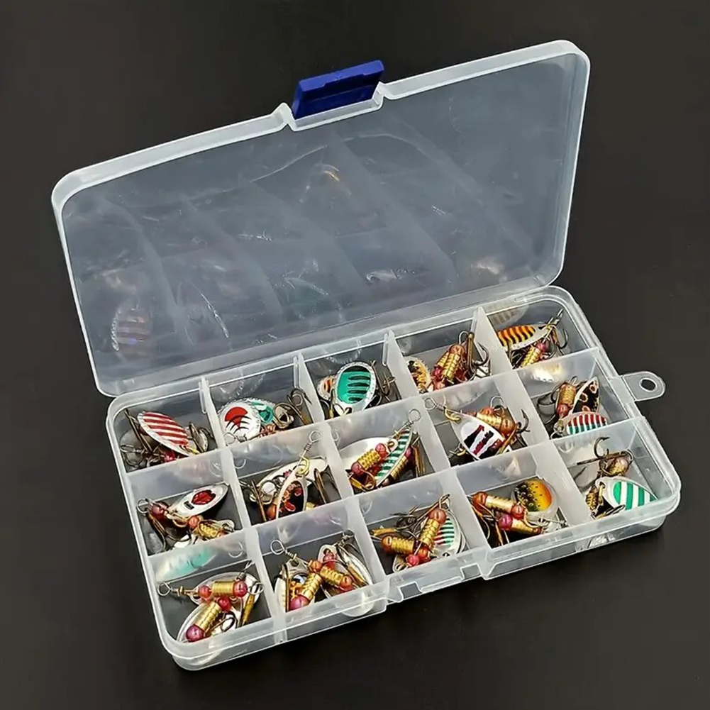 Fishing Hook Treble - 30 adet Metal Kaşık Spinner Balıkçılık