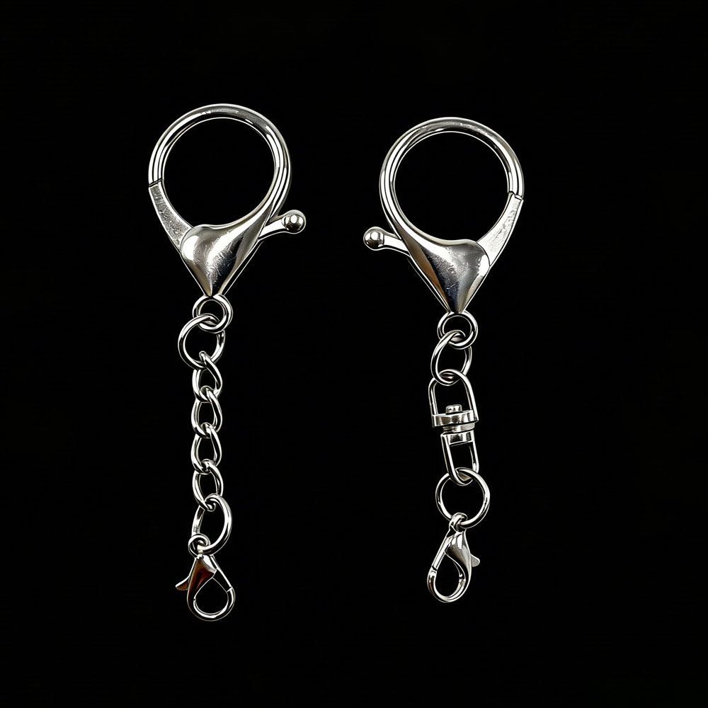 Fishing Hook Size - 10 adet gümüş renk büyük ıstakoz