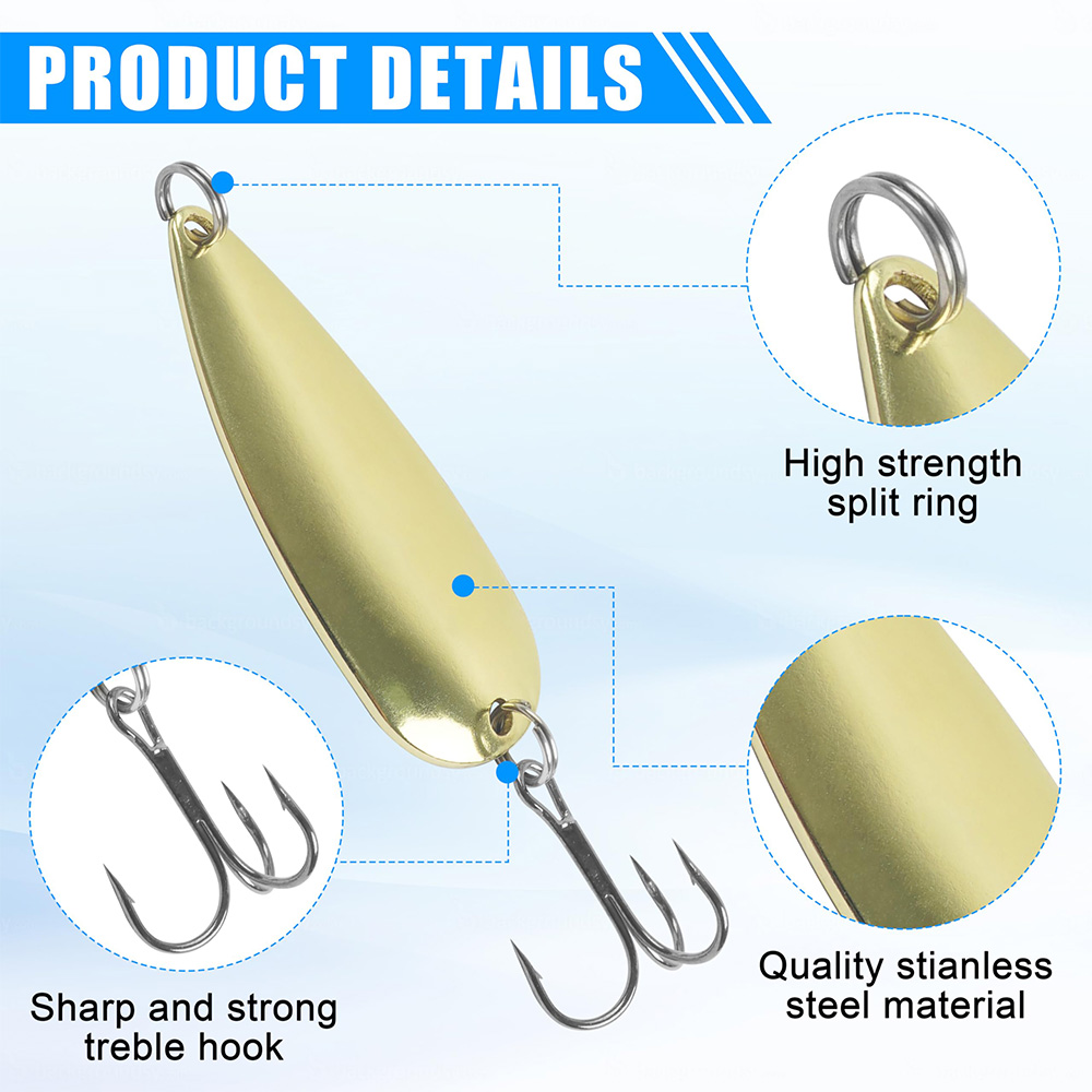 5 Adet Balıkçılık Kaşığı Metal - Fishing Hook Treble incelemesi ve fiyatı