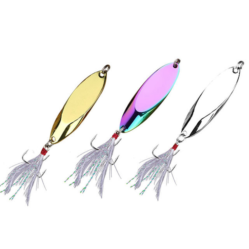 1 adet 2.5g-35g Metal Kaşık Ca - Fishing Hook Treble incelemesi ve fiyatı
