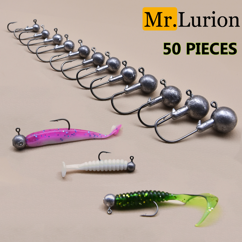MrLurion 50 adet 1g-28g jig ka - Fishing Hook Weedless incelemesi ve fiyatı