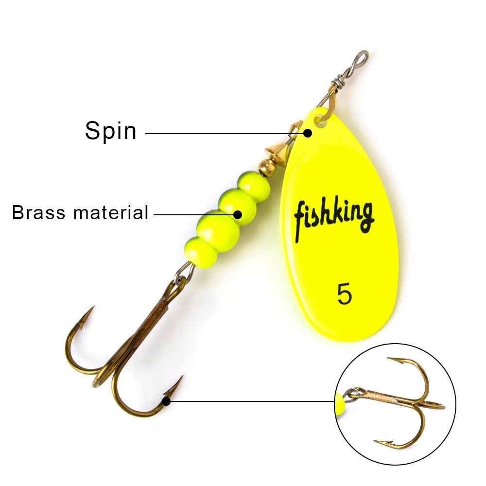 NGB Spinner Yem 3.9g 4.6g 7.4g - Fishing Hook Treble incelemesi ve fiyatı