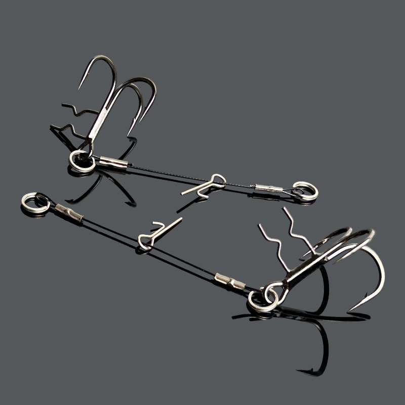 LUREGO 2 Adet Stinger Rig T-Be - Fishing Hook Weedless incelemesi ve fiyatı