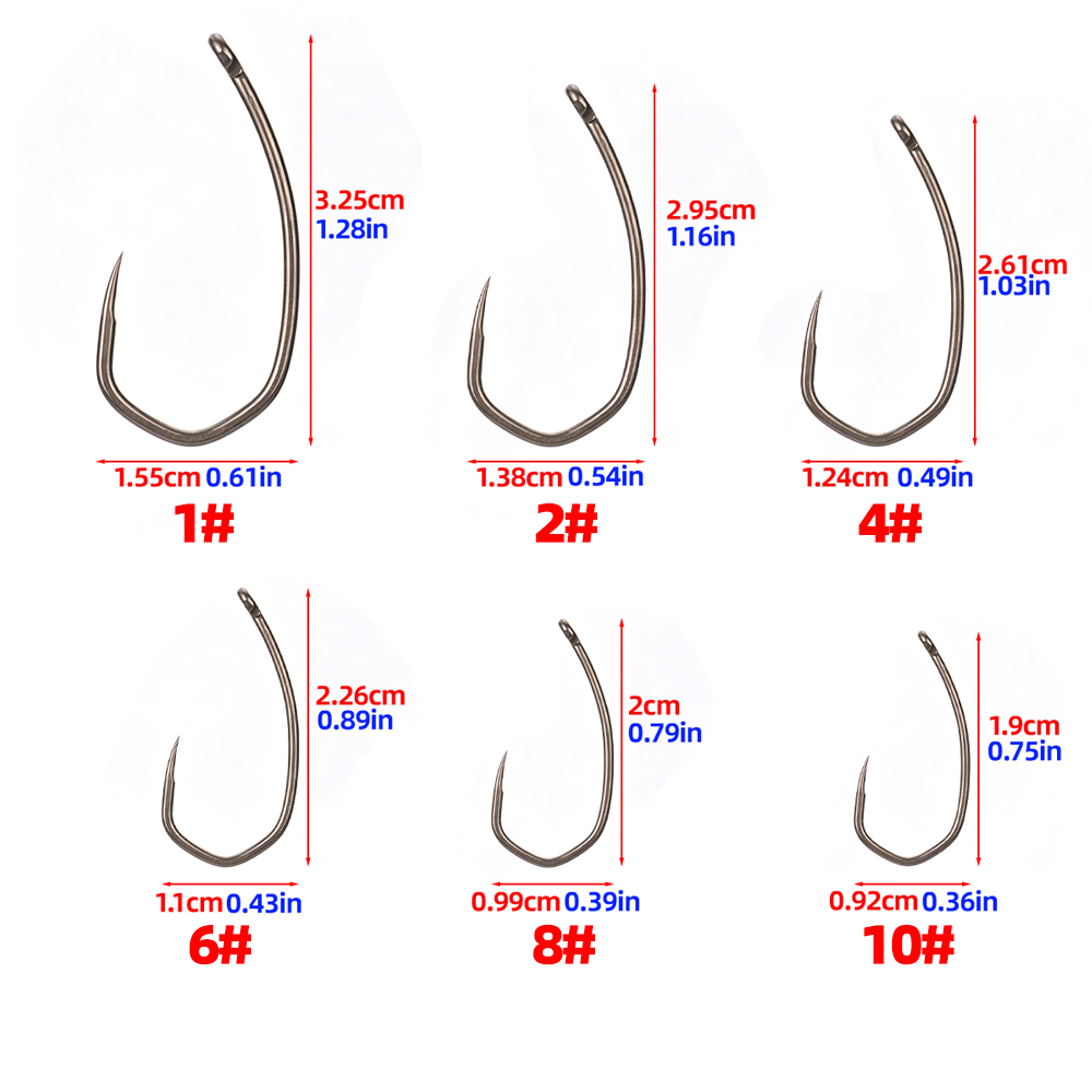 Hirisi 8042 100 Adet PTFE Kapl - Fishing Hook Barbless incelemesi ve fiyatı