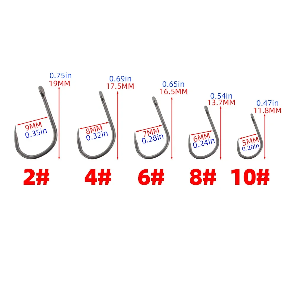 Hirisi 8002 200 Adet Dikenli O - Fishing Hook Barbless incelemesi ve fiyatı