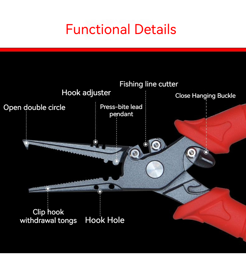 Yüksek hassasiyetli Luya pense - Fishing Hook Remover incelemesi ve fiyatı