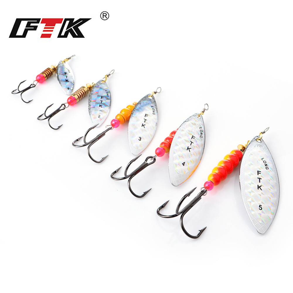 FTK Spinner yem 4G/7G/12G/18G/ - Fishing Hook Treble incelemesi ve fiyatı