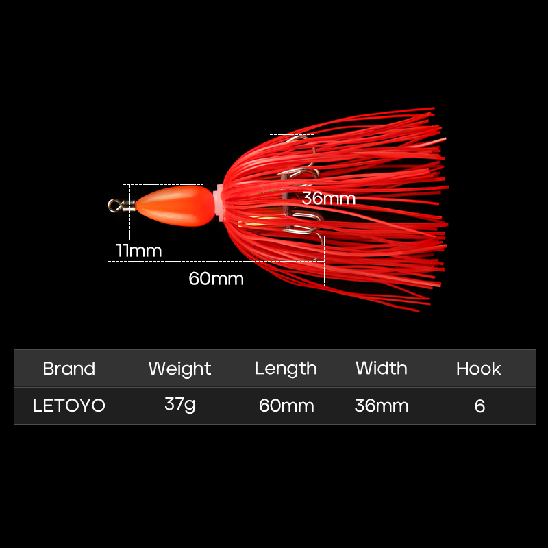37g Otsuz Futbol Jig Kafa Balı - Fishing Hook Weedless incelemesi ve fiyatı