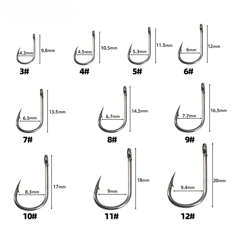 50-1600 Adet/Kutu Balıkçılık K - Fishing Hook Offset incelemesi ve fiyatı