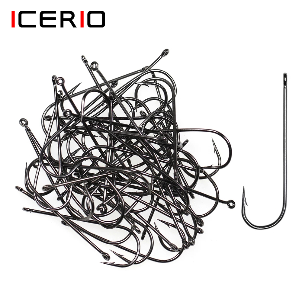 ICERIO 100 Adet 16 #   - 3/0 U - Fishing Hook Barbless incelemesi ve fiyatı