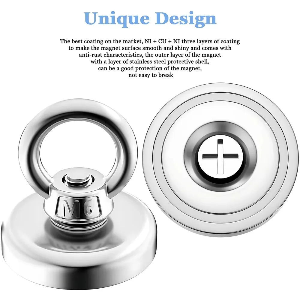 D16~D42mm Süper Güçlü Neodimyu - Fishing Hook Stainless Steel incelemesi ve fiyatı