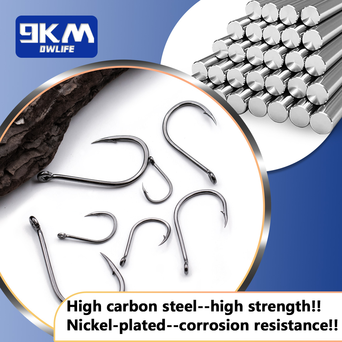 9KM Iseama Balıkçılık İğneleri - Fishing Hook Offset incelemesi ve fiyatı
