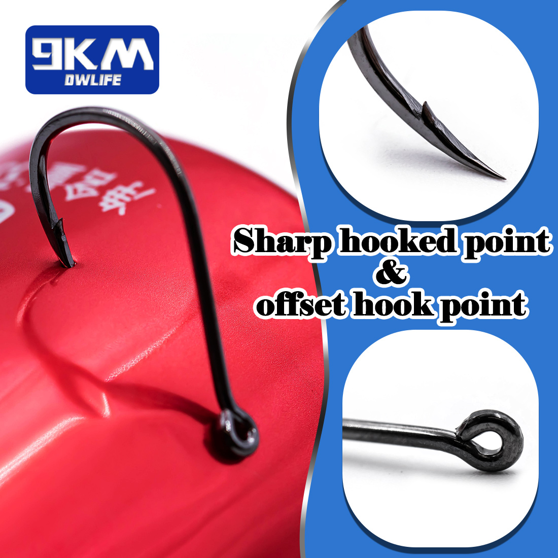 9KM Iseama Balıkçılık İğneleri - Fishing Hook Offset incelemesi ve fiyatı
