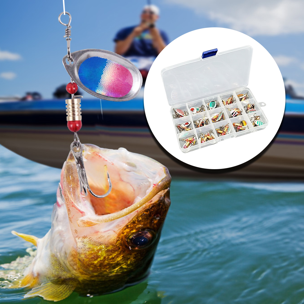 30 adet Metal Kaşık Spinner Ba - Fishing Hook Treble incelemesi ve fiyatı